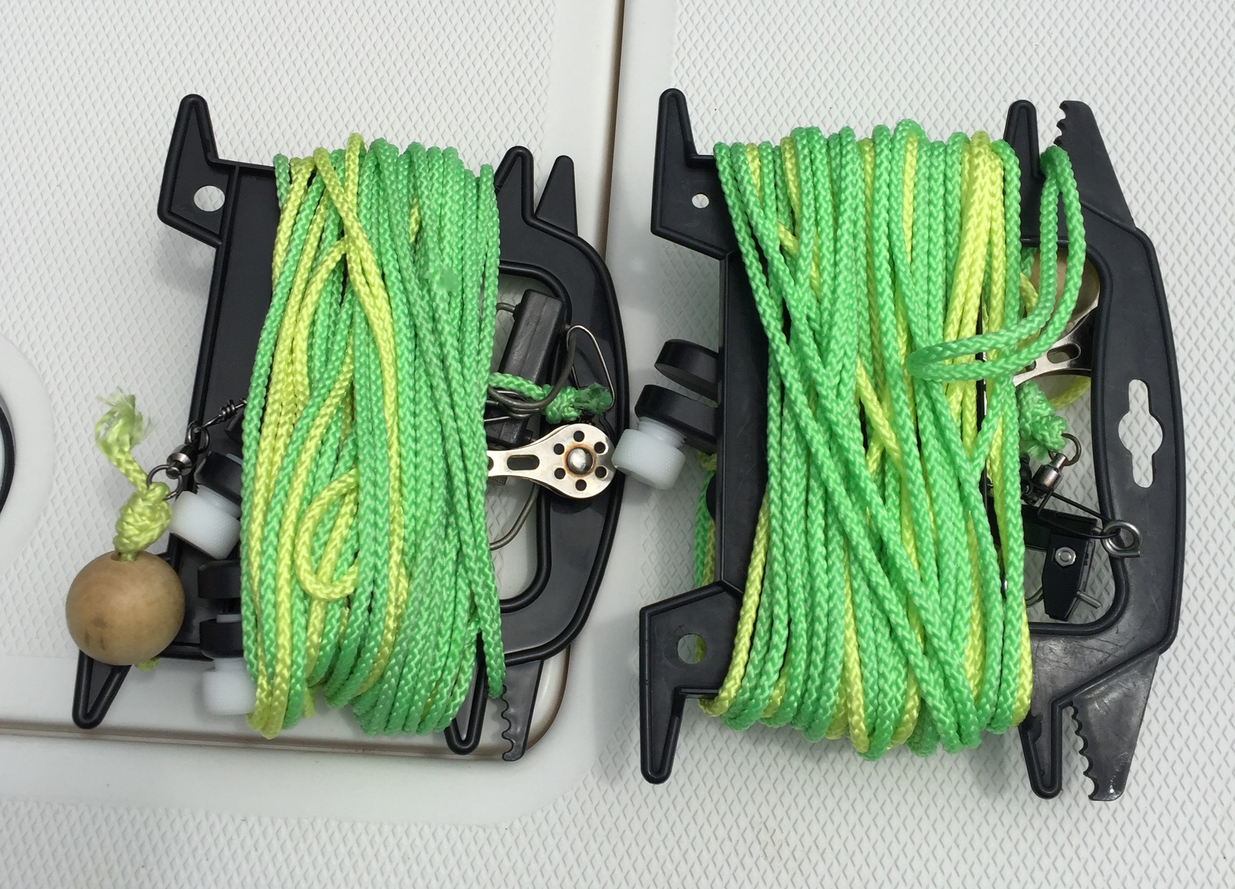 outrigger line winder pulley